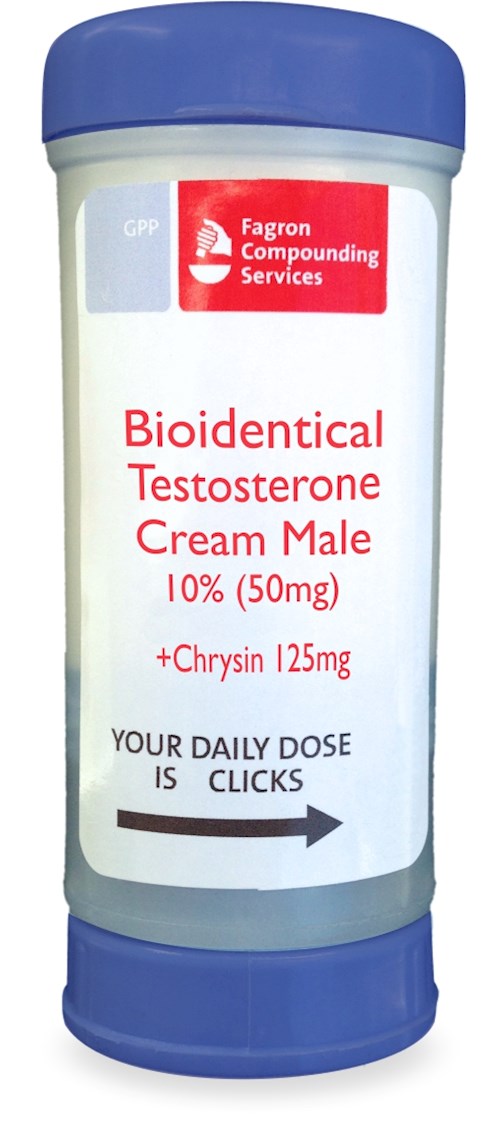 Testosterone Cream Male (50mg) +Chrysin